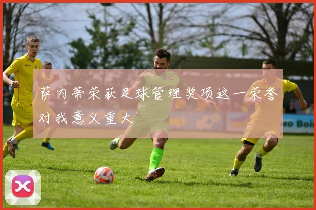 萨内蒂荣获足球管理奖项这一荣誉对我意义重大